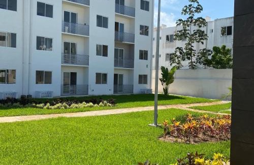 Cancun Apartamento | Departamento nuevo, 3 habitaciones, justo en frente de alberca