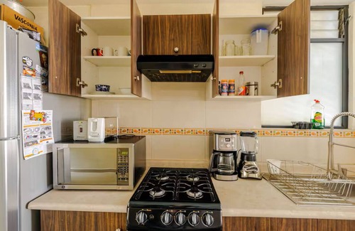 Santa Ursula Coapa Apartamento | Dept. Furnished Minimalist in 4FloorWithoutElevator by GrupoGailla CDMX-PrivaliaSur