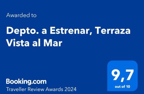Puerto Madryn Apartamento | Depto. a Estrenar, Terraza Vista al Mar