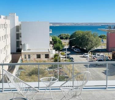 Puerto Madryn Apartamento | Depto. a Estrenar, Terraza Vista al Mar