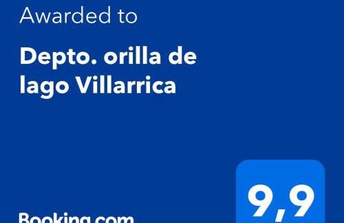Pucon Apartamento | Depto. orilla de lago Villarrica