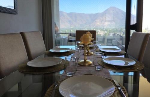Apoquindo Apartamento | Depto Premium a pasos del Parque Arauco con aire acondicionado