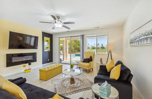 Indio Casa | Desert Escape, Stunning View, Pool, BBQ, Firepit, Gated, Walk2 Coachella Music Festival
