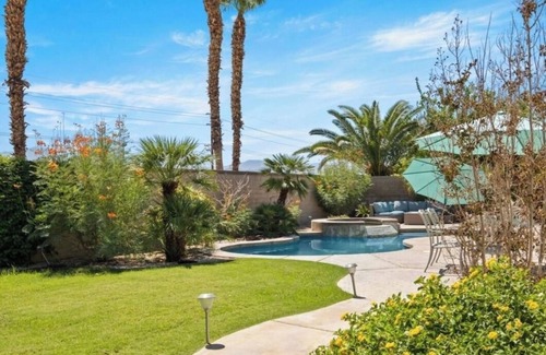 Indio Casa | Desert home with Pool and Spa! 2 private rooms w/ private bathroom