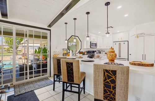 Palm Desert Casa | Desert Oasis - 2BR/2BA - Private Pool w/Sweeping Golf & Mountain Views in 55+