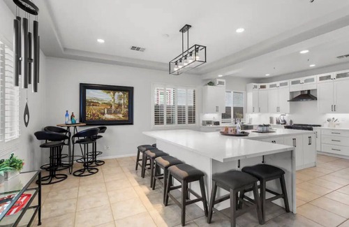 Indio Casa | Desert Oasis salt water pool sleeps 11 in Terra Lago Near Coachella Festival