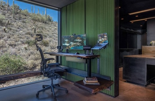 Maricopa County Casa | Desert Zen Retreat Hot Tub Sauna Gym