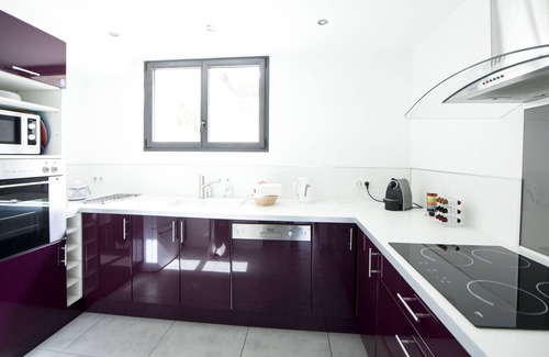 8th Arrondissement Apartamento | Apartamento de diseño en jardín, en villa en Marsella, puerto de Pointe Rouge