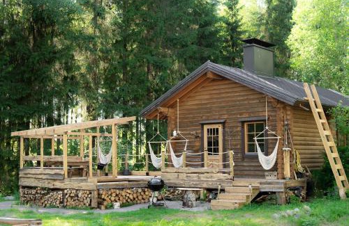 Kuortti Chalet De Esquí | Design Cabin with Jacuzzi, Sauna & Nature