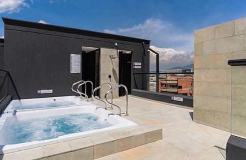 San Diego Apartamento | Design Suite - 1BR, Jacuzzi, Cowork in Poblado