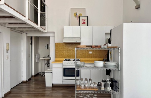 Escandon I Seccion Apartamento | Designed Loft With Beautiful Double Height!