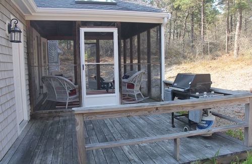 Seabrook Casa | Casa de diseño en Mashpee con A / C central