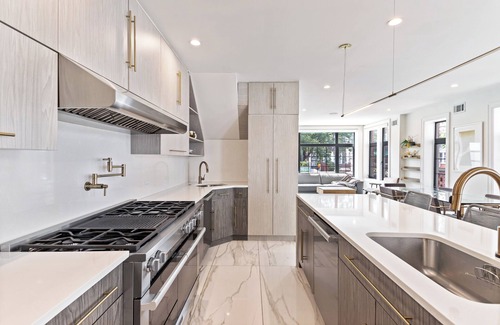 Crown Heights Casa | Designer Home Patio Parking