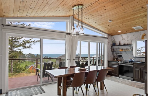 Shelter Cove Casa | Designer Home with Ocean View Hot Tub