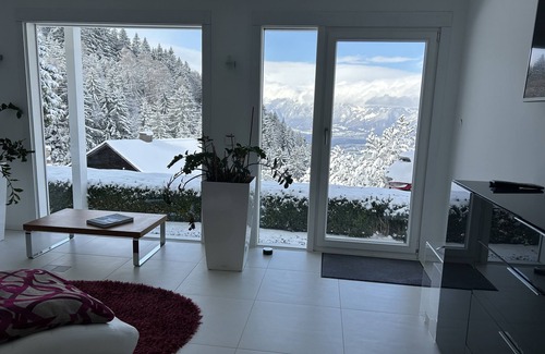 Zwischenwasser Casa | Casa de diseño para relajarse en Vorarlberg para hasta 8 personas (300 m²)