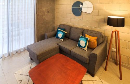 Downtown Guadalajara Apartamento | Designer Loft w Gym Coworking 2BD