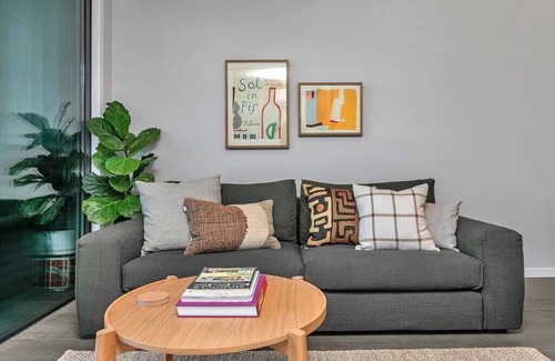 Mount Eden Apartamento | Designer luxury 2-bed apartment with car park