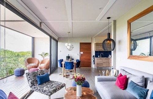 Ek Balam Village Apartamento | Designer Penthouse | Jungle View + Private Pool