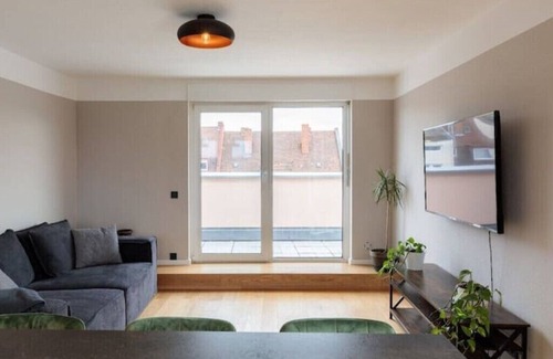 Mitte Apartamento | Designer-penthouse, Panorama