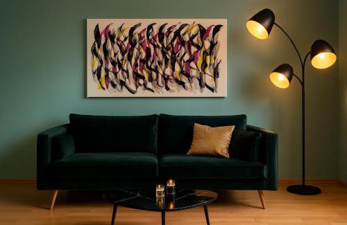 Offenbach am Main Apartamento | Designer Wohnung zum Relaxen 15 min Airport und Parkplatz