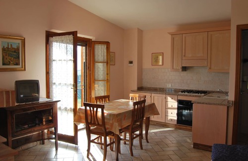 San Gimignano Cabaña | Casa independiente con piscina
