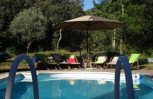 Montclus Casa | Gran Provenza Casa de campo con piscina privada, piano, ideal para 2 familias.