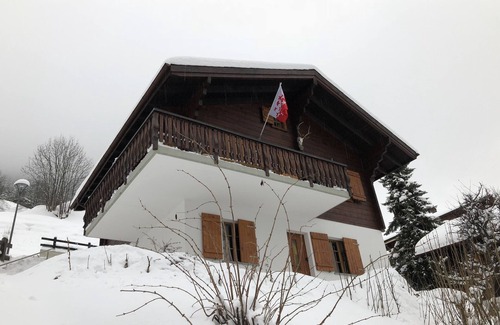 Riederalp Chalet De Esquí | Chalet familiar independiente con fantásticas vistas y totalmente equipado.