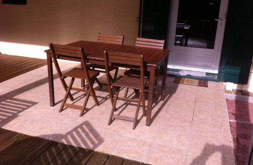 Moliets-et-Maa Casa | Casa unifamiliar con terraza cerca del océano, golf y tiendas.