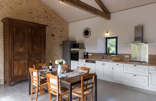 Capdrot Cabaña | Casa independiente en el campo con piscina privada en Périgord Monpazier