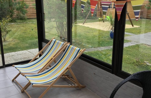 Barneville-Carteret Casa | Casa de una sola planta cerca de la playa.
