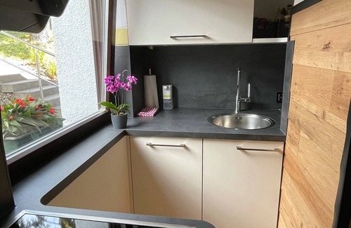 Fehrenbach Casa | Casa de vacaciones a unos 2 km de la fuente de Werra, cerca de Rennsteig con sauna y bañera de hidromasaje.