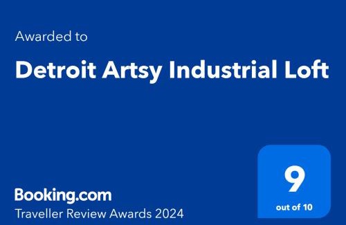 Detroit Apartamento | Detroit Artsy Industrial Loft