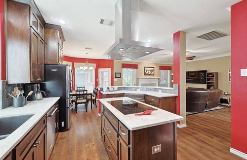 Flower Mound Casa | DFW Getaway - 4 Bedrooms, Pool Oasis, Media Room
