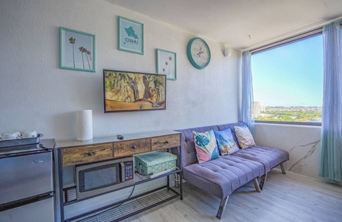 Waikiki Condominio | Diamond/Canal/mountain View Cozy condo in amazing Honolulu with AC, fitness room