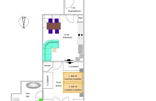 Mainz-Bingen Apartamento | Die Ferienwohnung in Lörzweiler
