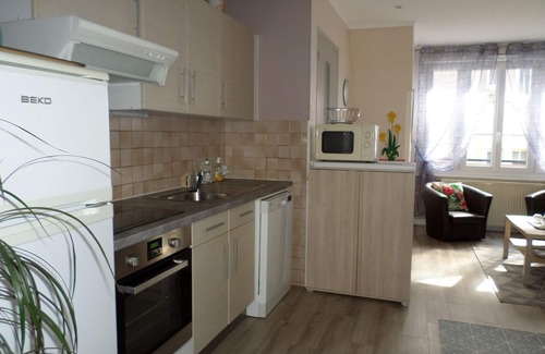 Dinard Apartamento | Apartamento, playa de bloqueo y tiendas: 5 minutos a pie
