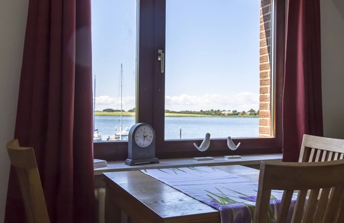 Maasholm Apartamento | Ubicación directa en el Schlei: apartamento arriba con una vista fantástica