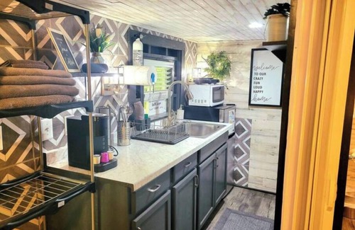 Flag Pond Cabina | DIRECT STREAM FRONT Mountain Tiny Home