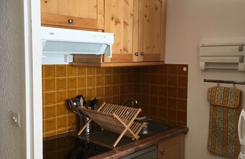 La Salle-les-Alpes Apartamento | Directamente en las pistas de SERRE CHEVALIER 1400, estudio muy cómodo.