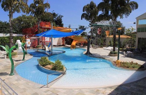 Caldas Novas Apartamento | diRoma Resort piscina 24 h com Bar Molhado