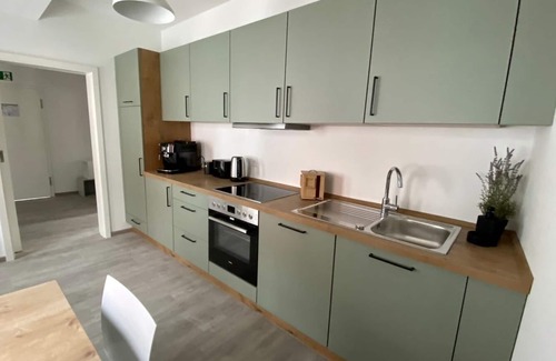 Eisenach Apartamento | eins-Apartamento-Vista a la Ciudad-Baño Privado