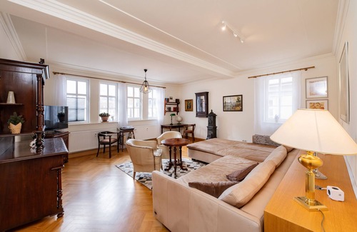 Eisenach Apartamento | Karlstraße 1-Apartamento-Vista a la Ciudad-Baño Privado