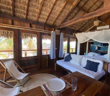 Tatajuba Casa | Divino Tatajuba eco-bungalow, beach kite front, amazing view!