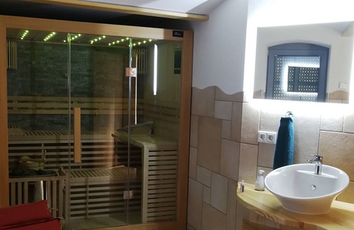 Malschwitz Apartamento | "Doberschützer Hof", apartamento con sauna