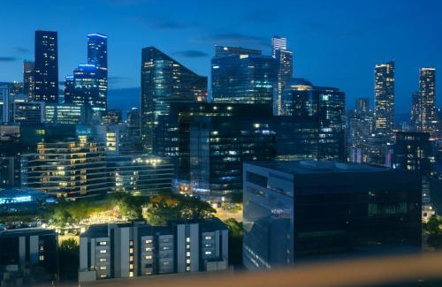 Docklands Apartamento | Docklands Harbour & City Views Pool, Free Onsite Parking , Yoga & Gym