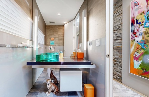 Loyola Casa | Dog-friendly bay-view home with deck, private saltwater pool, fireplaces, grill