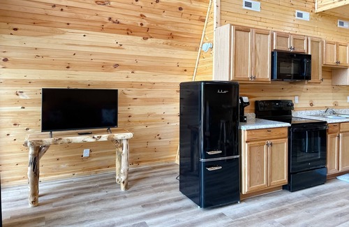Newport Cabina | Dog-friendly cabin with mountain views, loft, & kitchen - near Douglas Lake