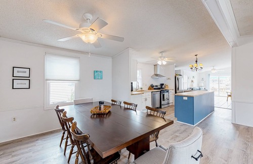 Montego Bay Casa | Dog-friendly, canal-front home with community pool & tennis, dock, & WiFi