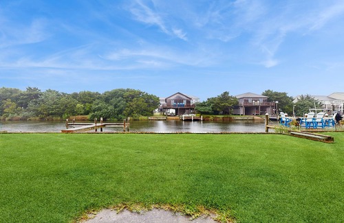 Brigands' Bay Casa | Dog-friendly, canal-front house with dock, balcony, deck, & central AC