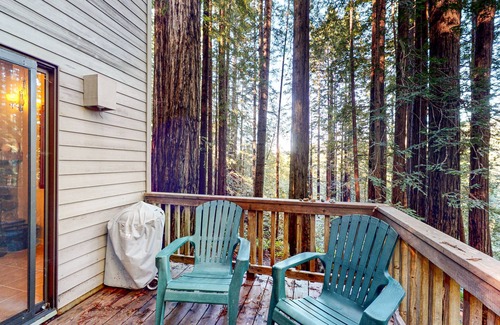 Sea Ranch Casa | Dog-friendly forest retreat among redwoods, walk to Hot Spot & Gualala River